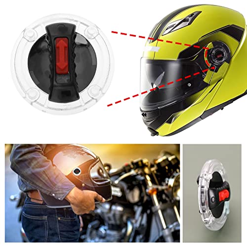 Micro Traders 1 Pair Helmet Shield Lock Motorcycle Helmet Visor Clip Lenses Rotate Switch Compatible with LS2 Helmet Lens FF370 FF396 FF394 FF358 FF386 FF387 FF310 OF569 OF578 - Image 3