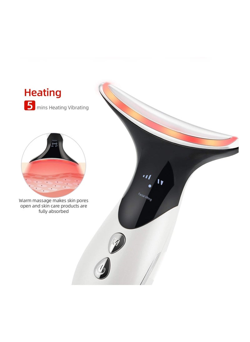 SOLARAE V-Face Chin Massager with 40℃/45℃ Heat Therapy - Anti-Wrinkle Facial Vibration Device for Double Chin Removal and Skin Tightening. - Image 4
