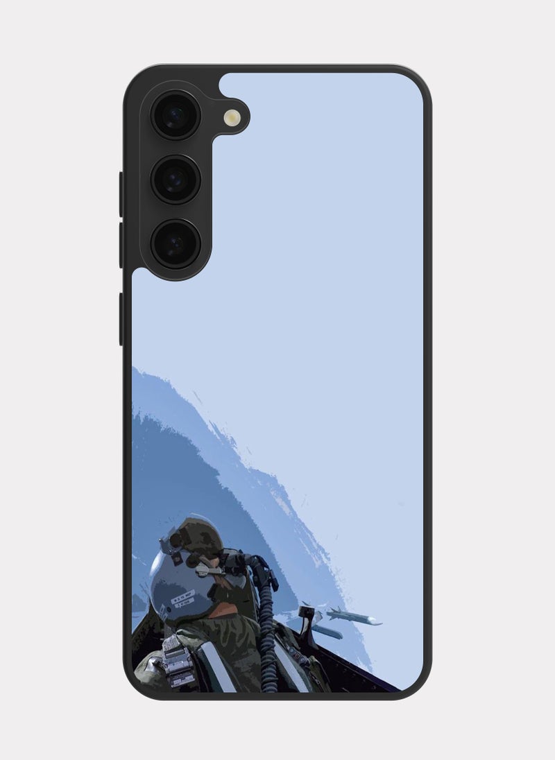 بكسلات كفر سامسونج جالكسي اس 23 بلس طيار حربي مقاتل متعدد الالوان - Image 1