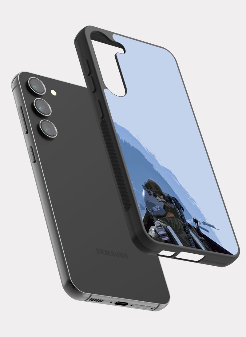 بكسلات كفر سامسونج جالكسي اس 23 بلس طيار حربي مقاتل متعدد الالوان - Image 2