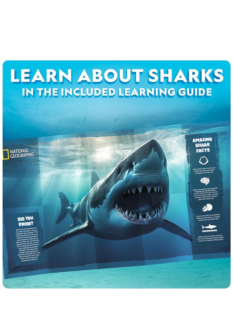 NATIONAL GEOGRAPHIC Blue Marble National Geographic Motorized Shark Model!  - Image 5
