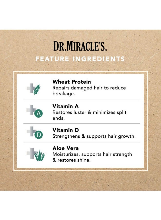 Dr. Miracle's Dr. Miracle's Temple and Nape Gro Balm - For Healthy Hair Growth, Contains Wheat Protein, Aloe, Vitamin A, Vitamin D, Strengthens, Promotes Growth, 4 oz - Image 5
