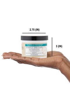 Dr. Miracle's Dr. Miracle's Temple and Nape Gro Balm - For Healthy Hair Growth, Contains Wheat Protein, Aloe, Vitamin A, Vitamin D, Strengthens, Promotes Growth, 4 oz  - Image 4