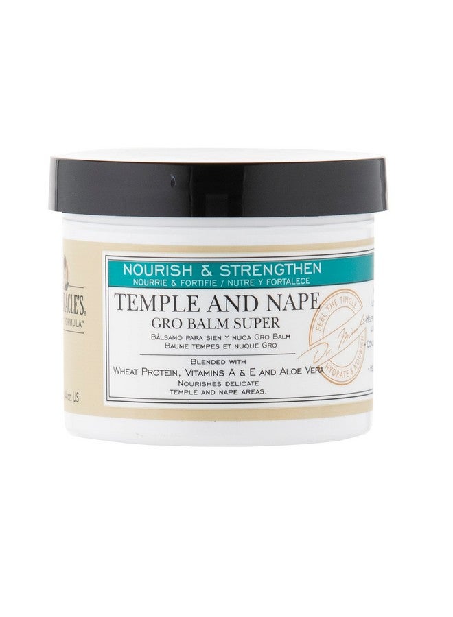 Dr. Miracle's Dr. Miracle's Temple and Nape Gro Balm - For Healthy Hair Growth, Contains Wheat Protein, Aloe, Vitamin A, Vitamin D, Strengthens, Promotes Growth, 4 oz - Image 1