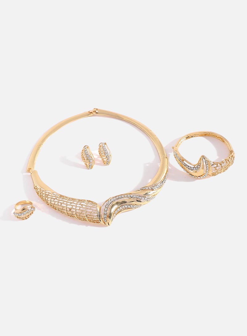 SOHI Party Artificial Jewellery Set - Image 2