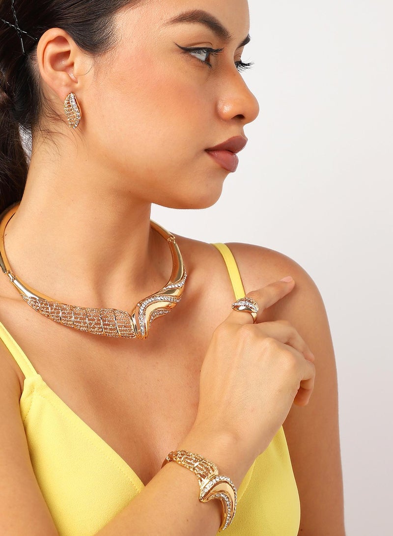 SOHI Party Artificial Jewellery Set - Image 1