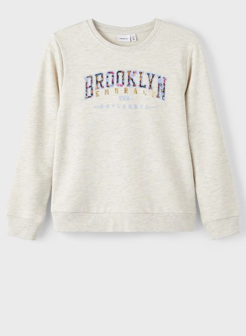 NAME IT Kids Printed Sweatshirt