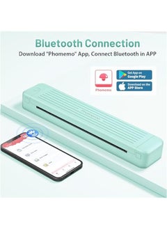 phomemo Portable Printers Wireless for Travel, P831 Bluetooth Thermal Transfer Printer Support US Letter/A4/A5/B5 Copy Paper, 300 DPI Mobile Inkless Printer for iOS, Android & Laptop  - Image 2