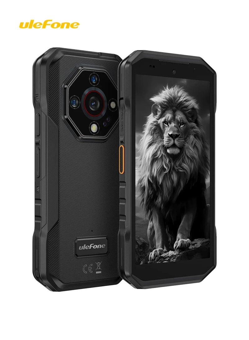 أوليفون Ulefone Armor X32 Pro 5G Rugged Smartphone, 8GB RAM + 256GB Storage, MediaTek Dimensity 6300, 64MP Main Camera, 25MP Night Vision Camera, 5.65" 90Hz Display, 5500mAh Battery, IP68/IP69K, NFC, Android 14 - Image 5