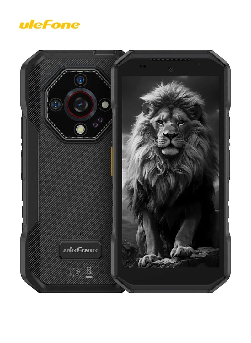 أوليفون Ulefone Armor X32 Pro 5G Rugged Smartphone, 8GB RAM + 256GB Storage, MediaTek Dimensity 6300, 64MP Main Camera, 25MP Night Vision Camera, 5.65" 90Hz Display, 5500mAh Battery, IP68/IP69K, NFC, Android 14 - Image 1