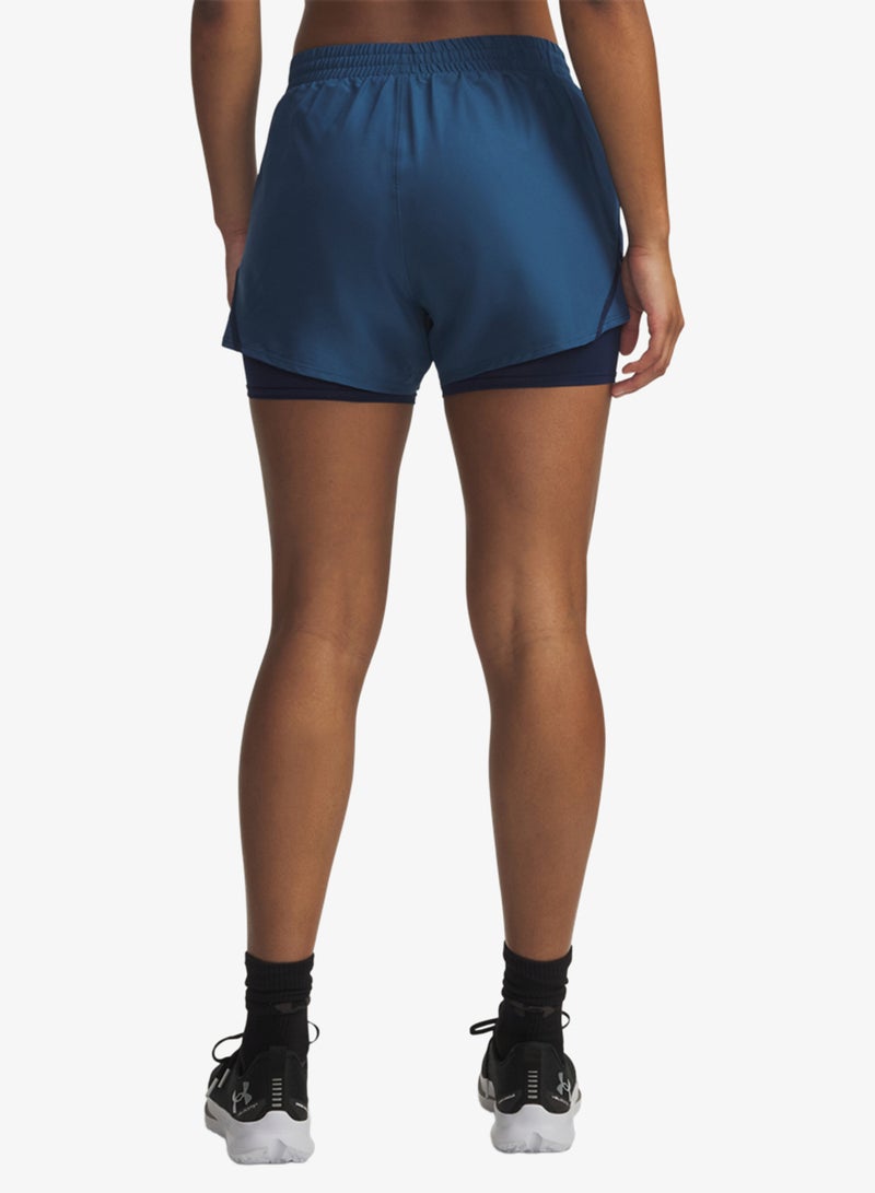 UNDER ARMOUR 2In1 Fly By Shorts - Image 2
