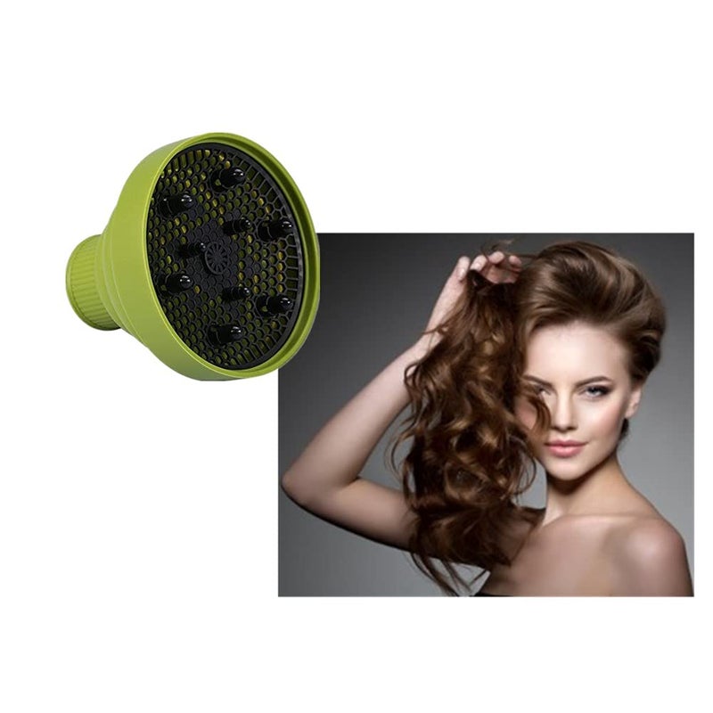 woobles Hair Dryer Diffuser, Professional Hair Diffuser Attachment Foldable Hair Diffuser for Natural Curly Wavy Hair, Lightweight Folding Diffuser Attachment for Dryers - Image 2