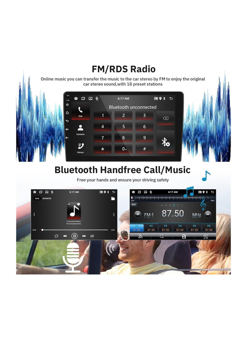 SHEZA STAR - Android Car Stereo for Volkswagen Touareg 2003 2004 2005 2006 2007 2008 2009 2010 2GB RAM 32GB ROM 9 Inch Support Apple Carplay, MirrorLink WiFi BT, DSP IPS Touch Screen with AHD Camera Included - Image 1
