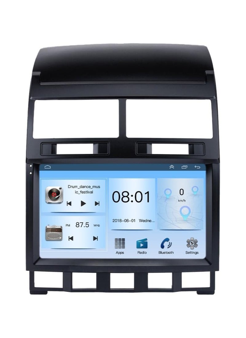 SHEZA STAR - Android Car Stereo for Volkswagen Touareg 2003 2004 2005 2006 2007 2008 2009 2010 2GB RAM 32GB ROM 9 Inch Support Apple Carplay, MirrorLink WiFi BT, DSP IPS Touch Screen with AHD Camera Included - Image 1