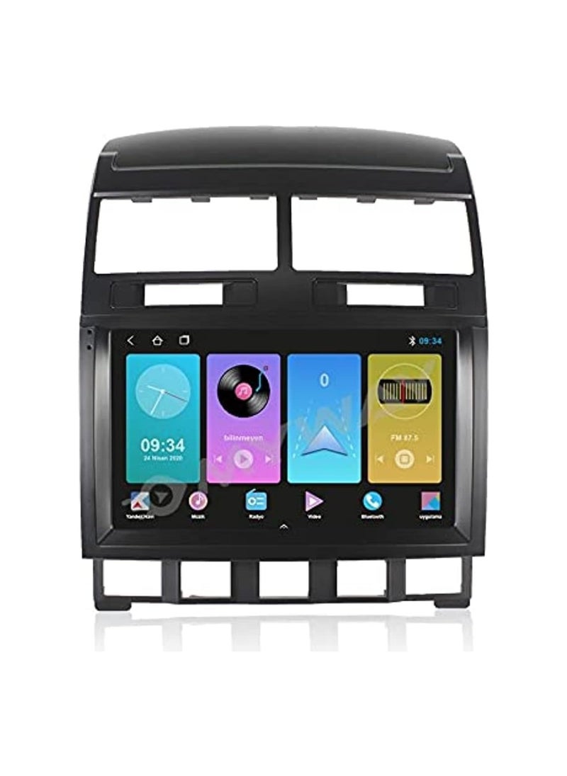 SHEZA STAR - Android Car Stereo for Volkswagen Touareg 2003 2004 2005 2006 2007 2008 2009 2010 2GB RAM 32GB ROM 9 Inch Support Apple Carplay, MirrorLink WiFi BT, DSP IPS Touch Screen with AHD Camera Included - Image 1