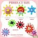 Relaxweex 36 Pcs Magnetic Gears Interchangeable Learn Magnetic Spinning Gears for Magnetism Refrigerator or Whiteboard Space - Image 4