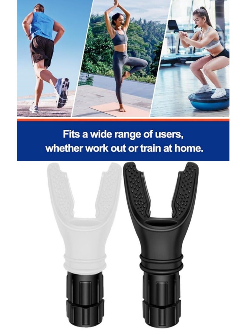 2 PCS Lung Breathing Training Device, Adjustable Exercise Trainer for Fitness Training, Easy to Use, Suitable for Daily Care and Exercise - Image 5