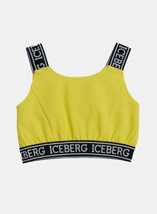 Iceberg Girl Yellow Undershirt - Image 2