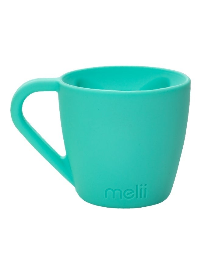 melii Bear Silicone Mug, Turquoise