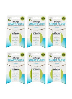 drTung's Smart Floss, 30 yds, Dental Floss - Natural Cardamom Flavor Colors May Vary (6 Pack)  - Image 1