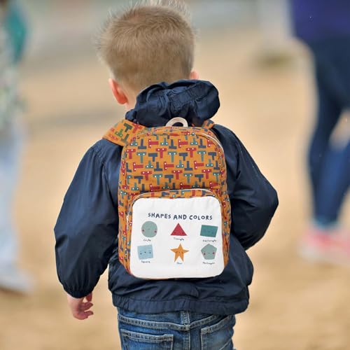 TIDY SLEEP Cute Backpack for Kids Girls Boys Toddler Backpack Preschool Nursery Travel Bag - Size (34x24) cm - Robo Love - Image 5