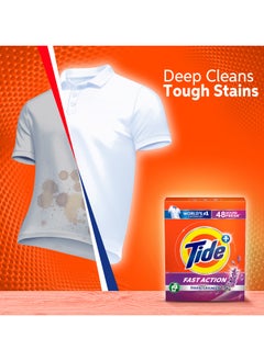 Tide Fast Action Laundry Detergent Powder With Lavender 9kg  - Image 4