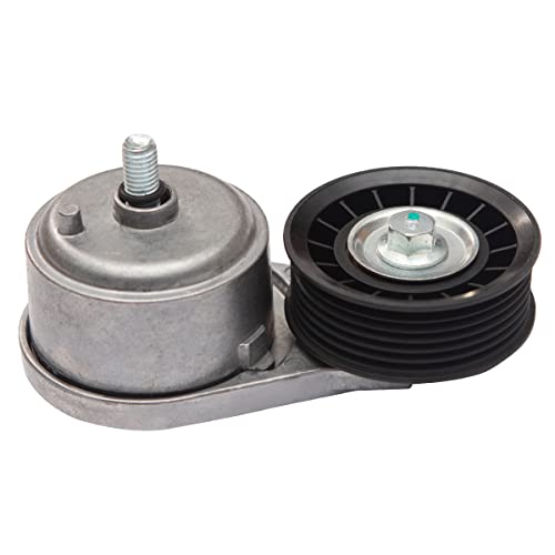 AUQDD 38103 Belt Tensioner (For 4.3L/5.0L/5.7L/7.4L) Fit For 99-00 Escalade /96-05 Chevy Astro Blazer 96-99 C1500 K1500 Express Silverado 1500 Tahoe /96-05 GMC Jimmy Sonoma 96-99 Savana Sierra Yukon - Image 1