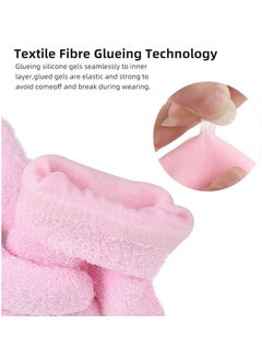 BIGTHREE Moisturizing Spa Socks and Gloves with Touchscreen, Moisturizing Gel Socks and Gloves Set for Dry Cracked Hands Feet Spa, Heal Cracked Dry Skin Cracked Heels, Cuticles for Repair Treatment  - Image 3