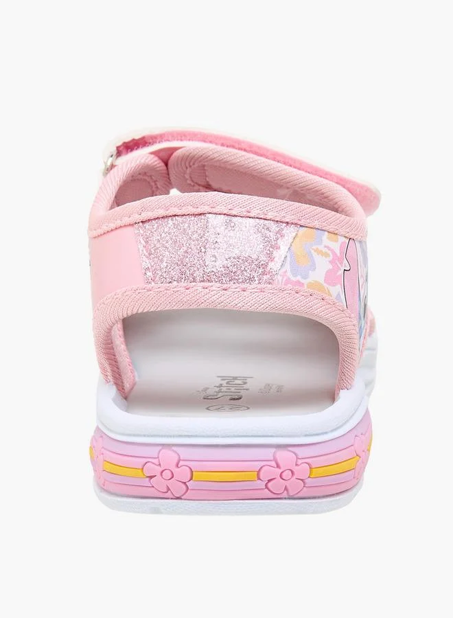 Disney PINK Girls Stitch Print Light-Up Sandals for Women | Best Price UAE