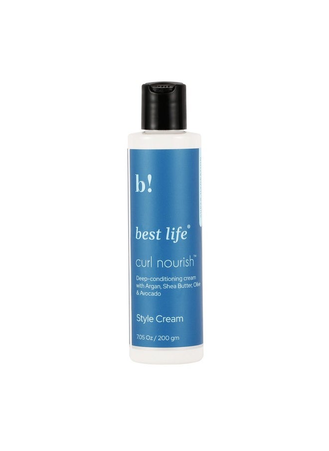 Best Life - Curl Nourish Hydrating Style Cream For Curly And Wavy Hair(200Ml) - Image 1