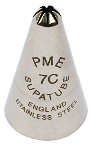 PME Seamless Stainless Steel Large Closed Star Supatube no. 7C - Image 1
