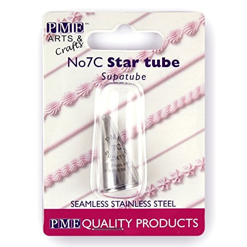 PME Seamless Stainless Steel Large Closed Star Supatube no. 7C - Image 3