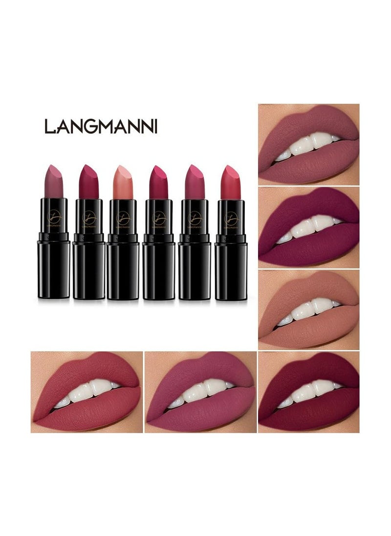 LANGMANNI Starry Lipstick Pen - Single Matte Moisturizing Long-Lasting Lipstick(colors 03)  - Image 2