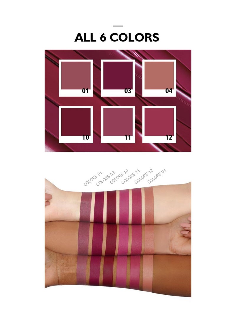 LANGMANNI Starry Lipstick Pen - Single Matte Moisturizing Long-Lasting Lipstick(colors 03)  - Image 5