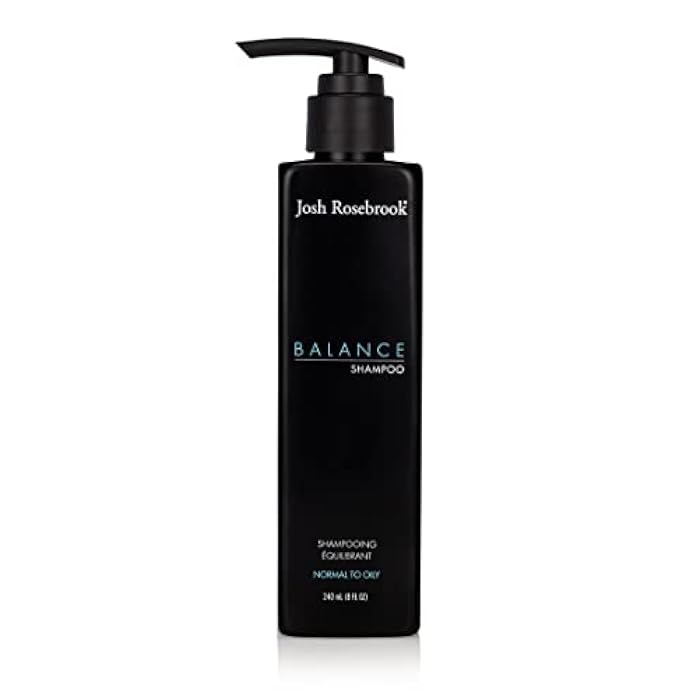 Josh Rosebrook - Balance Shampoo formulated for all hair textures and types and balanced to oily scalps to offset excessive oiliness and create volume - 240 mL - 8 Oz - Image 1