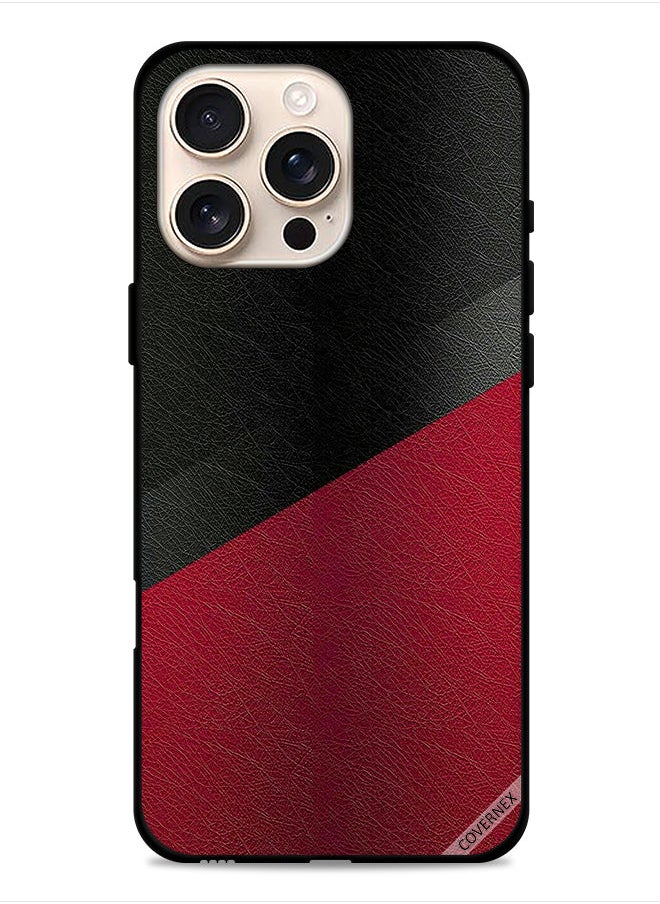 Covernex - Apple iPhone 16 Pro Max Protective Case Cover Leather Pattern - Image 1