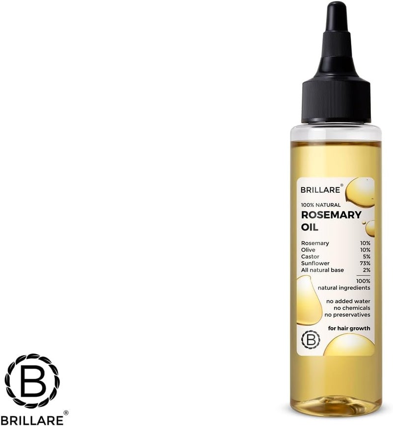 Brillare Rosemary Hair Oil 100 ml - Image 4