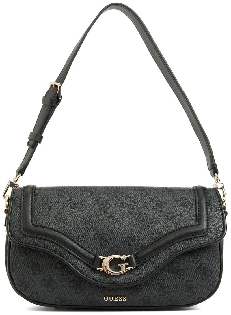 Guess Coal Logo Black Women Crossbody Hwsg7993790 Clo - Image 1