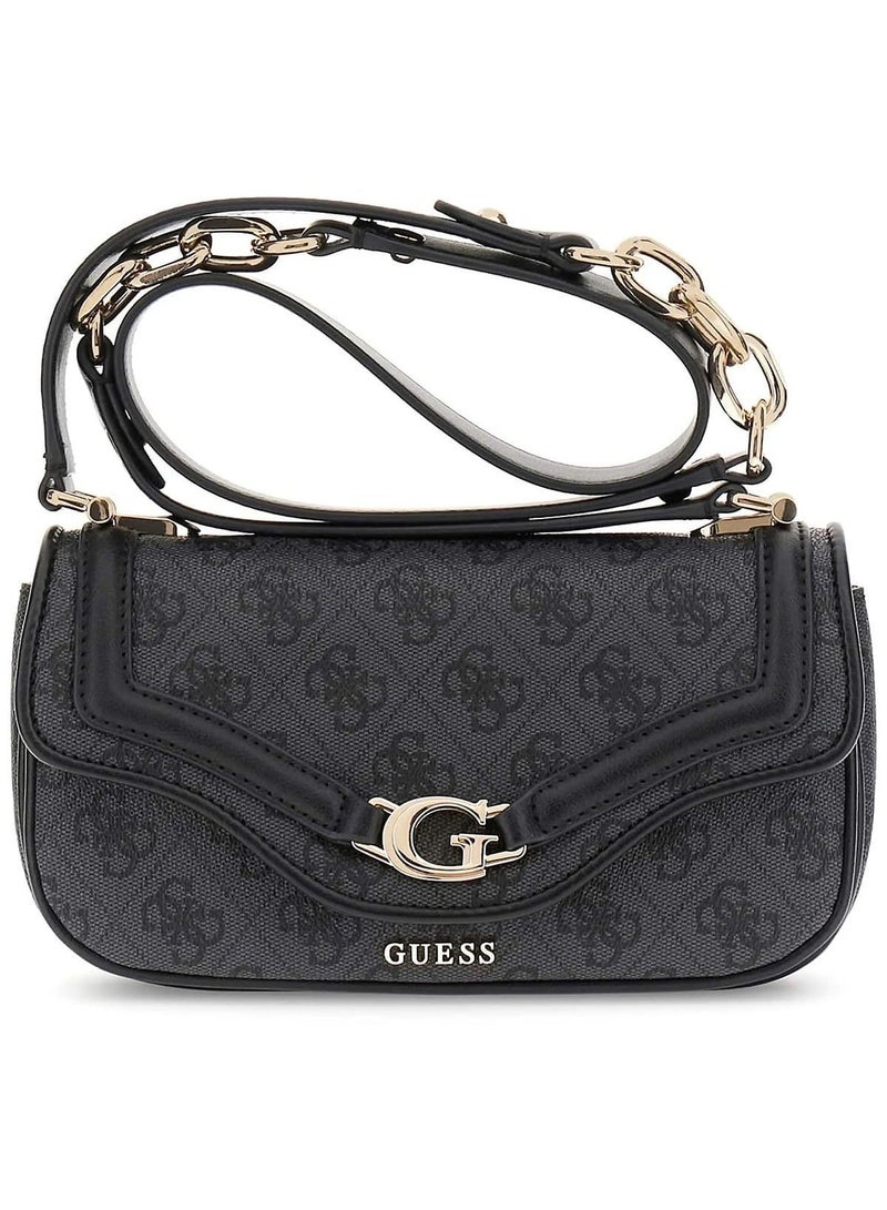 Guess Coal Logo Black Women Crossbody Hwsg7993790 Clo - Image 3
