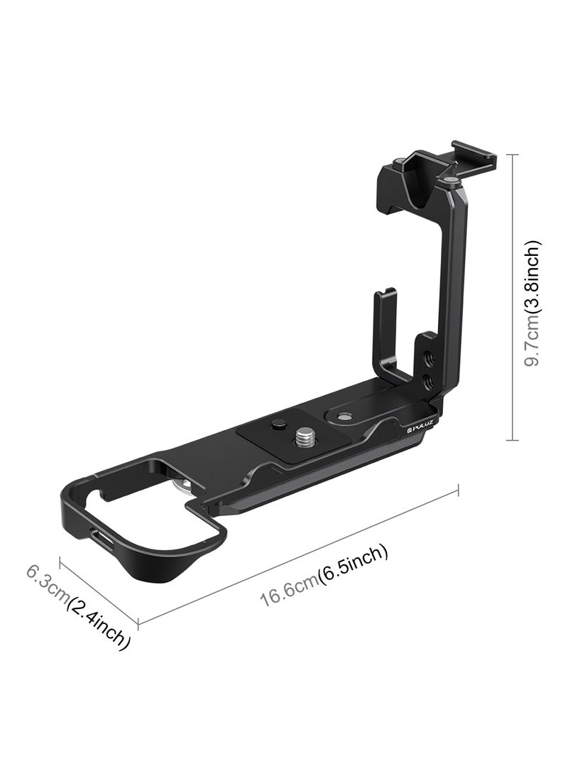 PULUZ For Nikon Z6III / Z6II PULUZ 1/4 inch Vertical Shoot Quick Release L Plate Bracket Base Holder  - Image 2