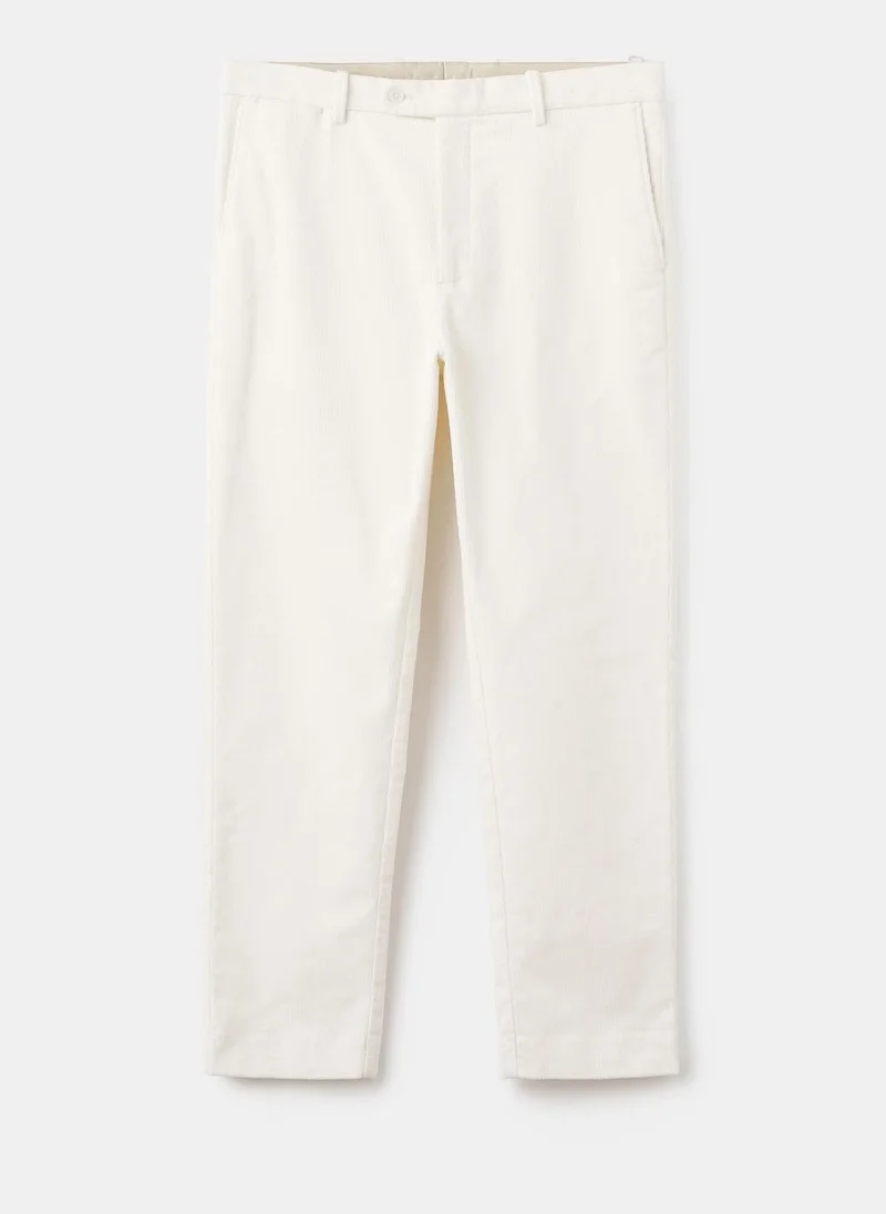 Mango Man  Regular fit corduroy cotton trousers for Men | Best Price UAE