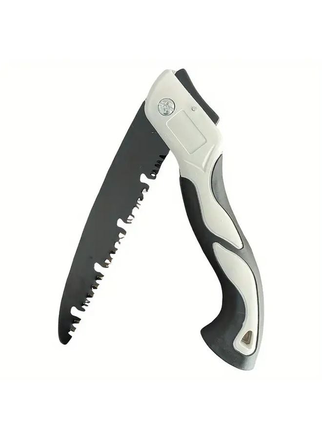 1pc Hand Saw High Manganese Steel Blade for Quick Efficient Woodworking Tree Cutting - Image 1
