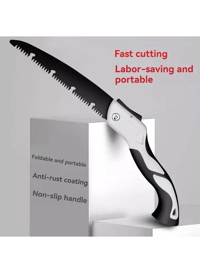 1pc Hand Saw High Manganese Steel Blade for Quick Efficient Woodworking Tree Cutting - Image 2