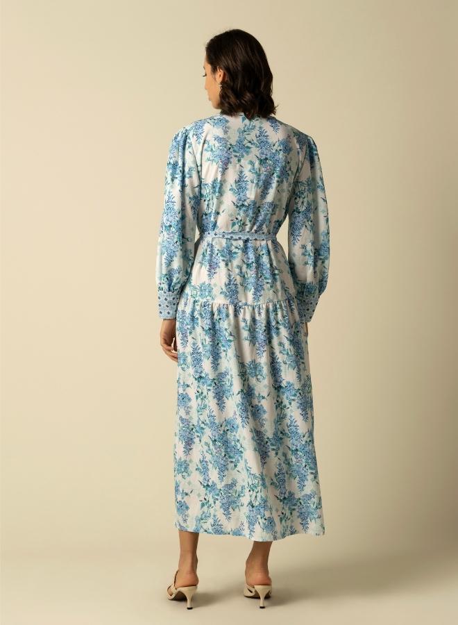 Aaliyah Blue Dress - Image 3