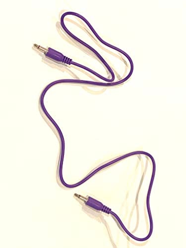Kurrent Electric (5 Color Pack of 3.5mm Mono TS Modular Synth Patch Cables Compatible with Many Modular and Semi-Modular Synthesizers - Image 4