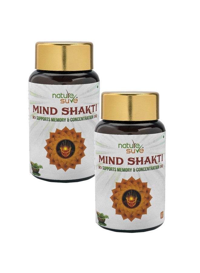 Nature Sure™ Mind Shakti Tablets with Natural Herbs - (60 Tablets) (Pack of 2 (60 Tablets each)) - Image 2