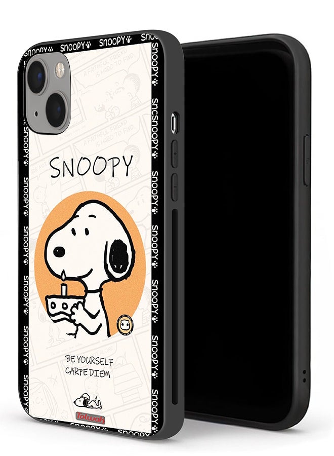 Tolwak Apple iPhone 13 Protective Case Snoopy Be Yourself - Image 1