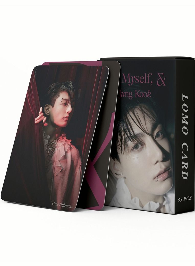 EHOME 55-Piece Jung Kook Special Photo Me Myself Lomo Cards  - Image 3