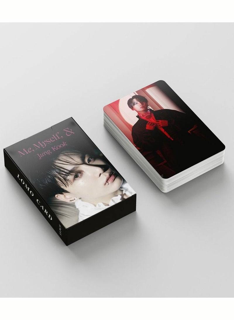 EHOME 55-Piece Jung Kook Special Photo Me Myself Lomo Cards  - Image 5