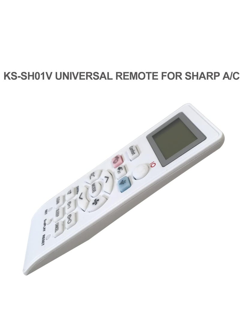 Replacement Remote Control for Sharp AC air Conditioner,Model : SH01V - Image 3